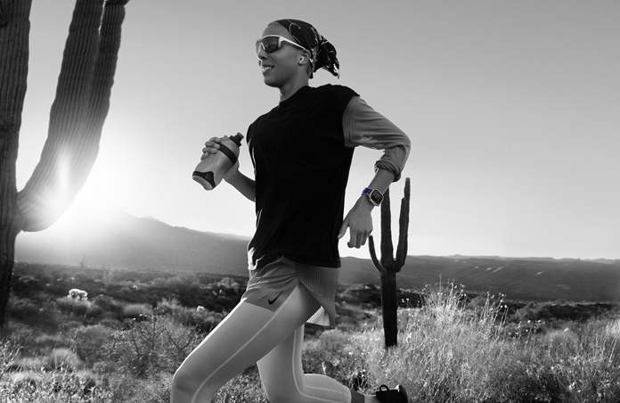 Workout Buddy jagab kõrberajal jooksjaga sõnumit