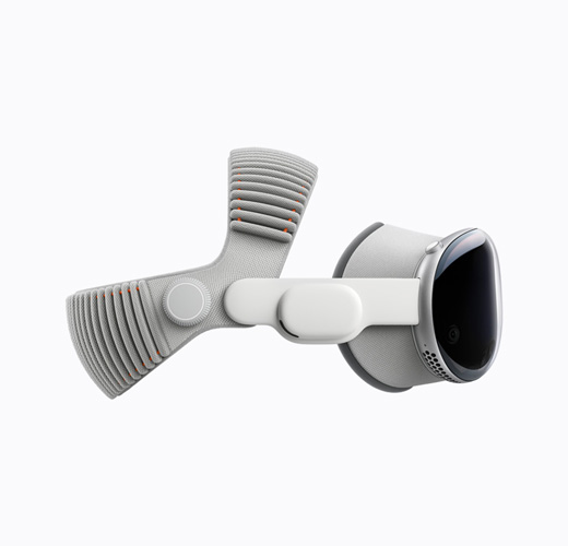 Apple Vision Pro, side exterior