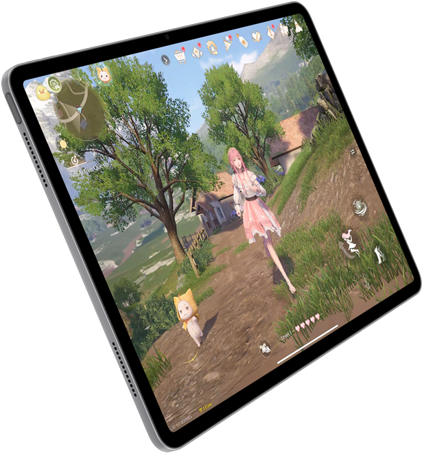 iPad Air باللون الرمادي الفلكي